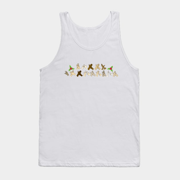 Merry Christmas - BSL Tank Top by CindersRose